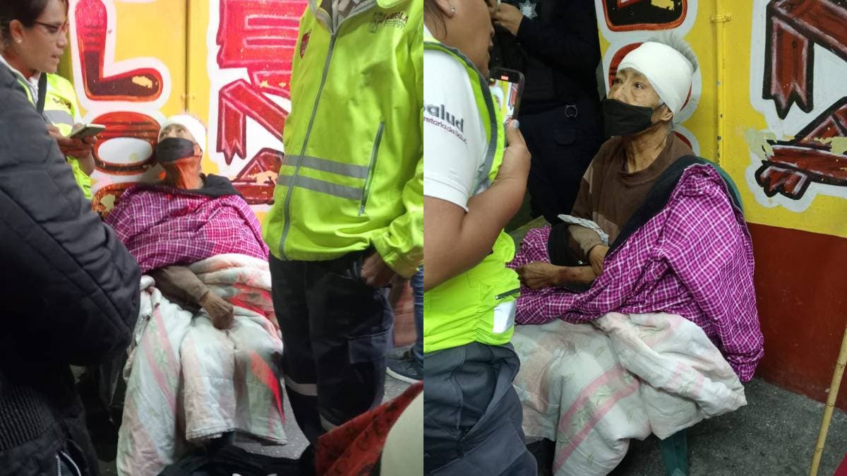 Alerta social en Puebla: adulta mayor cae en su casa y vecinos buscan a su familia ante posible abandono