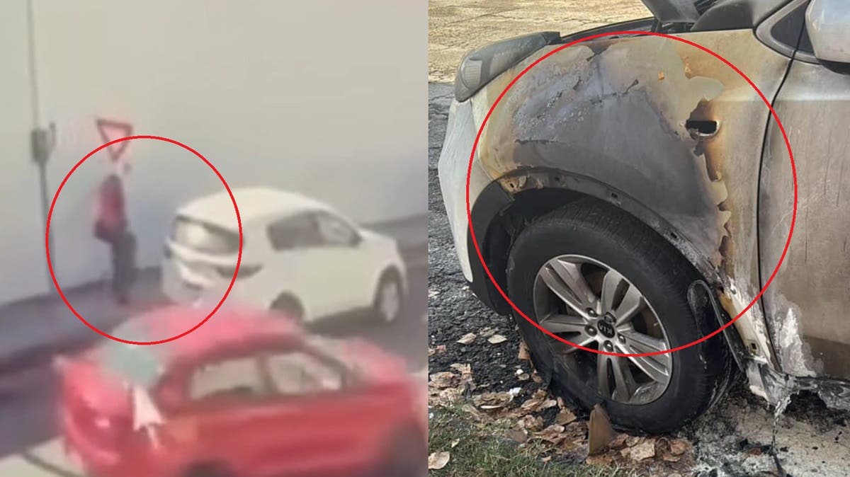 VIDEO | Incendian camioneta cerca de la Recta a Cholula; el responsable sigue libre