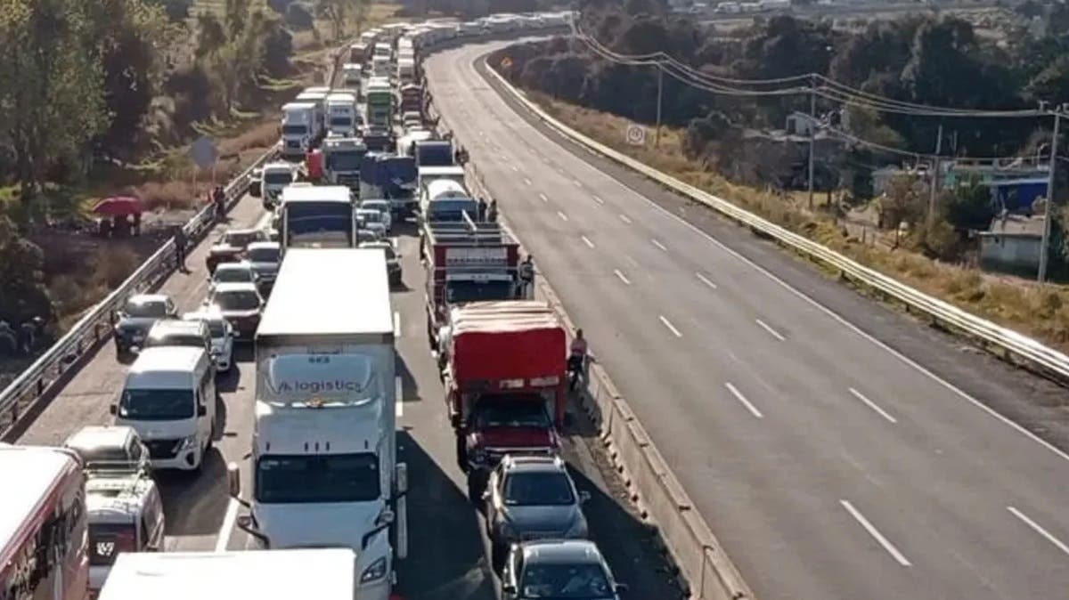 Semana de cierres viales en Puebla: afectarán carriles de la autopista México–Puebla y la Federal Puebla–Tlaxcala