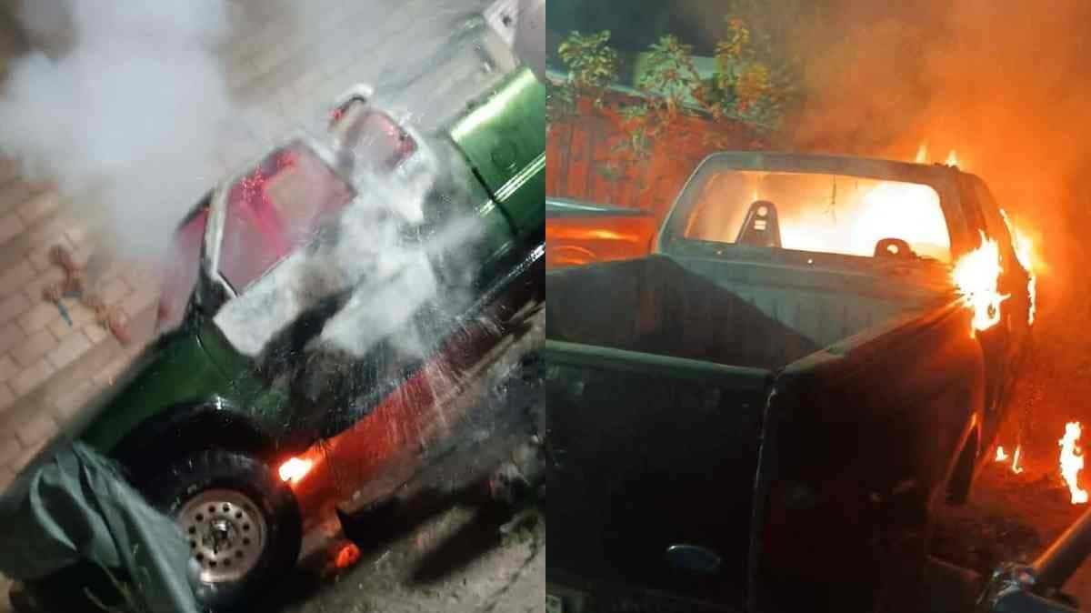 Grupos armados incendian casa y camionetas del exalcalde de Palmar de Bravo en el Triángulo Rojo