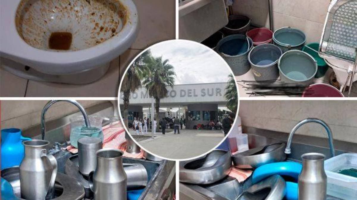 Hospital sin agua: pacientes del General del Sur enfrentan riesgo sanitario en Puebla