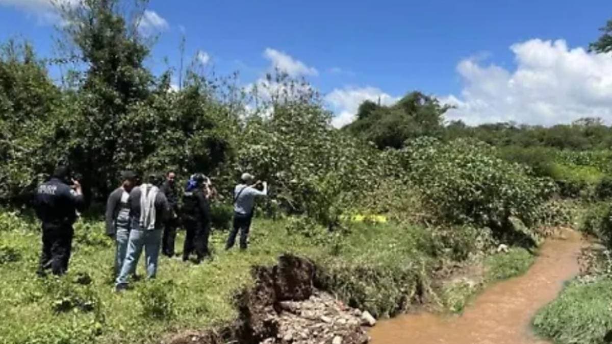 Hallazgo inquietante en Coronango: un cuerpo aparece atado en el río Tlapala