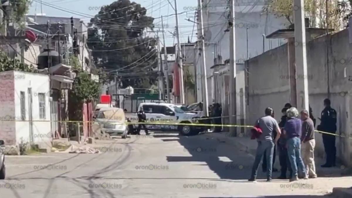 Hombre asesinado a tiros en San José Xilotzingo, Puebla: Ejército resguarda la zona
