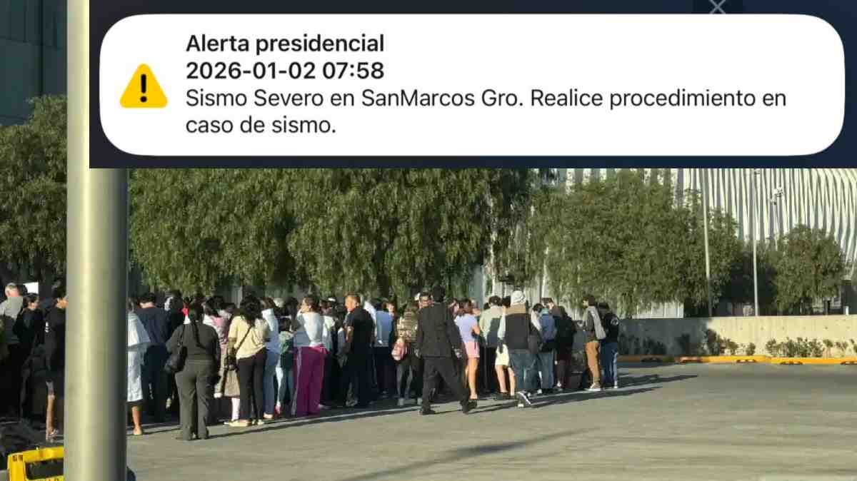 Sismo de 6.5 en Guerrero activa la alarma presidencial y alerta a poblanos segundos antes del temblor