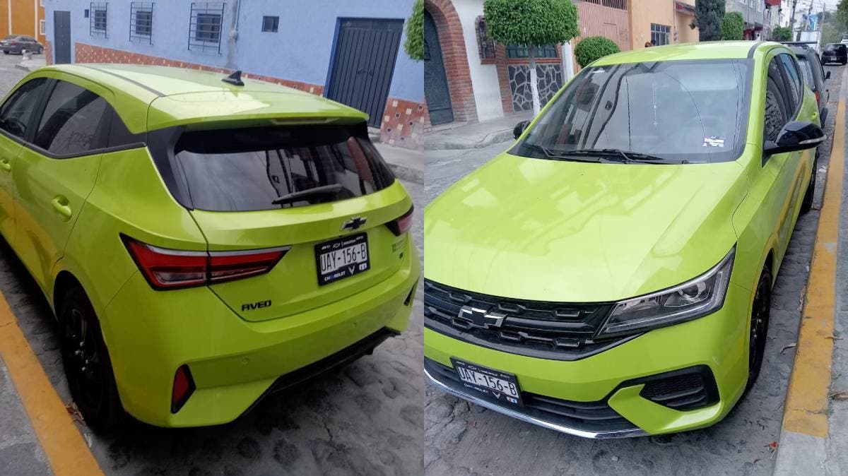 Asalto a conductor de app en Puebla: roban un Aveo verde tras solicitar un viaje