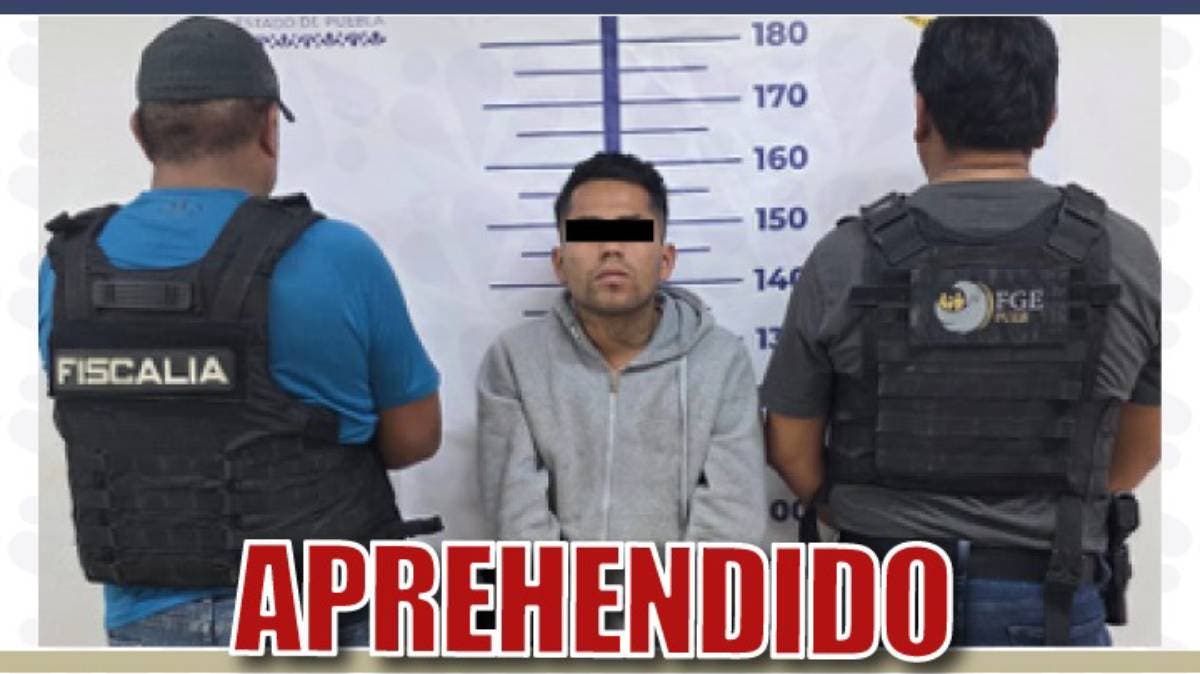 Detienen a presunto homicida Amado Ángel N. tras crimen en Izúcar de Matamoros