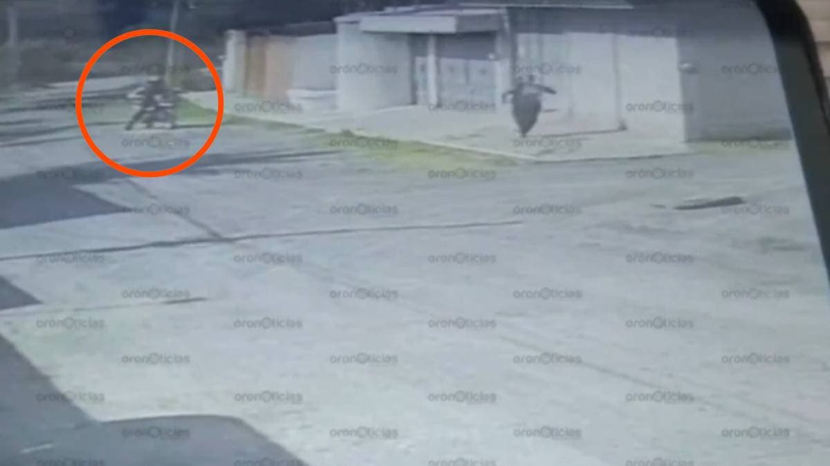 Intento de asalto en Amozoc: motociclista sorprende a joven, logra huir
