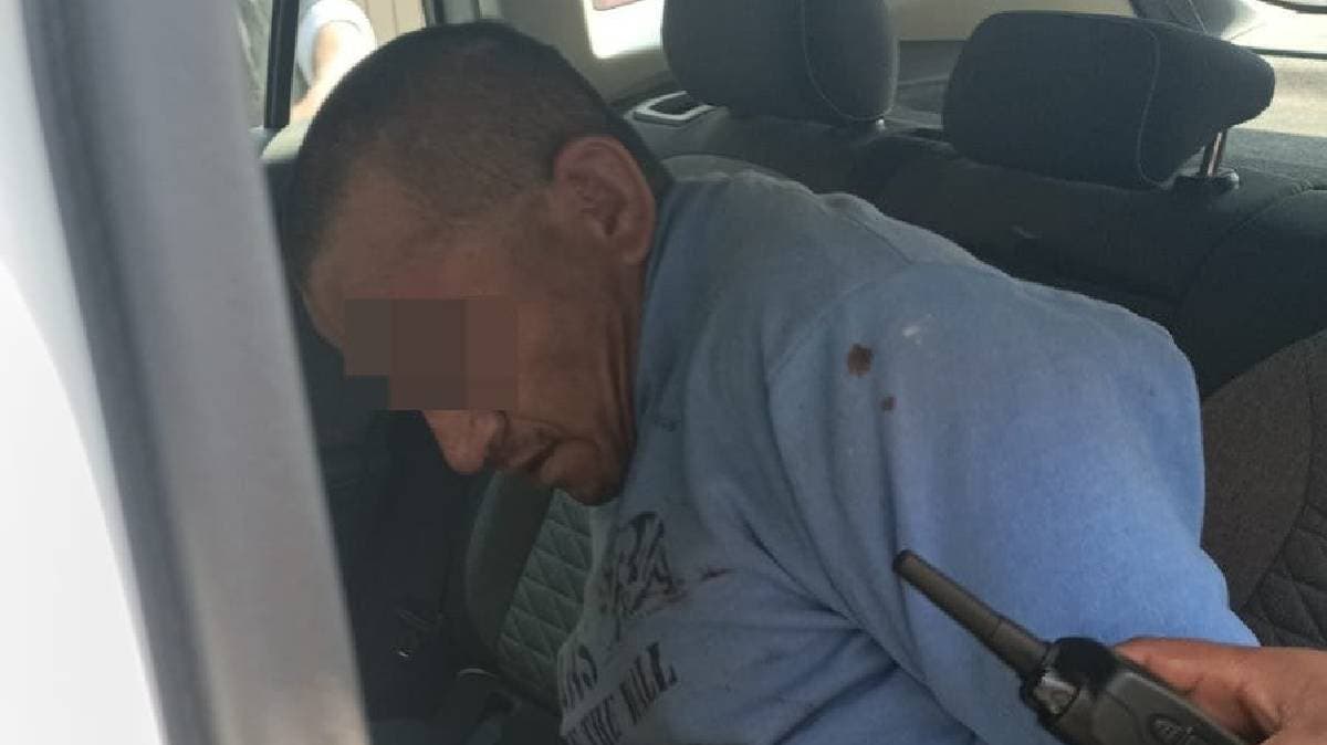 Detienen a sujeto en Puebla tras intentar agredir con llave de llantas a comerciante