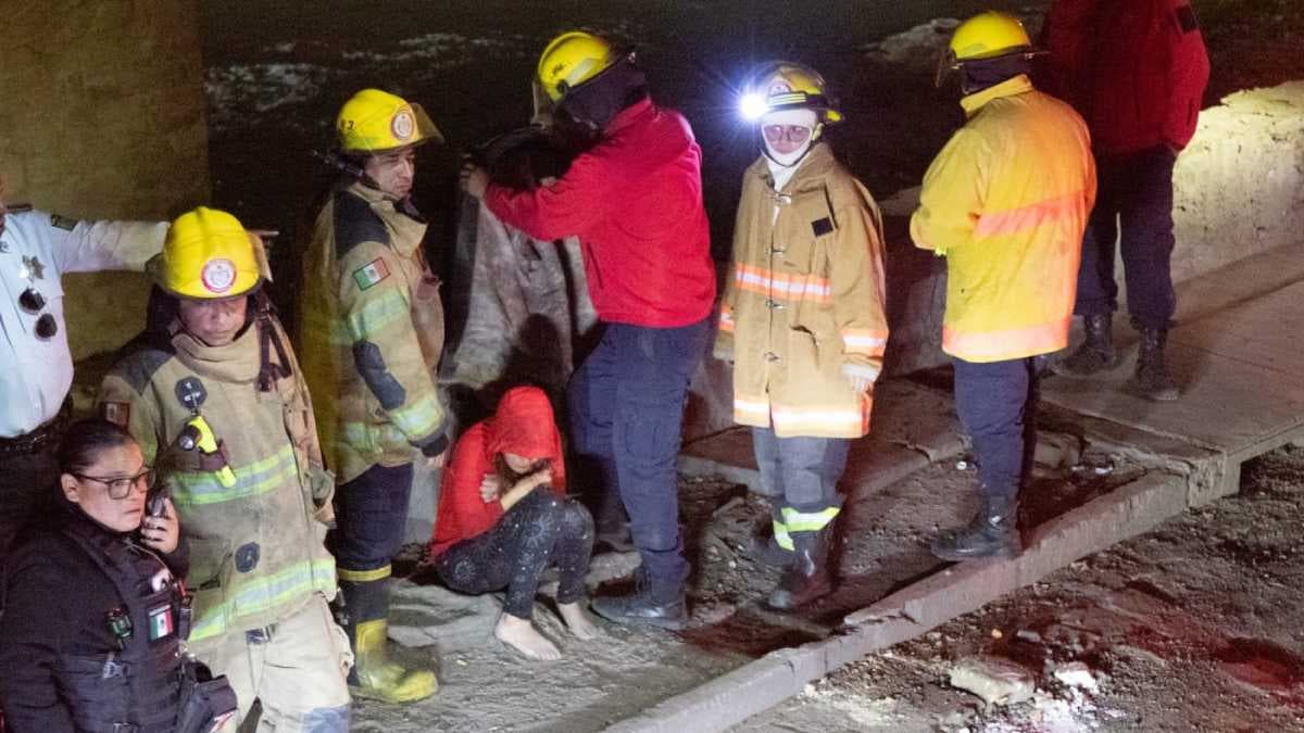 Joven de 27 años es rescatada tras caer al Río Zahuapan en Puente Rojo