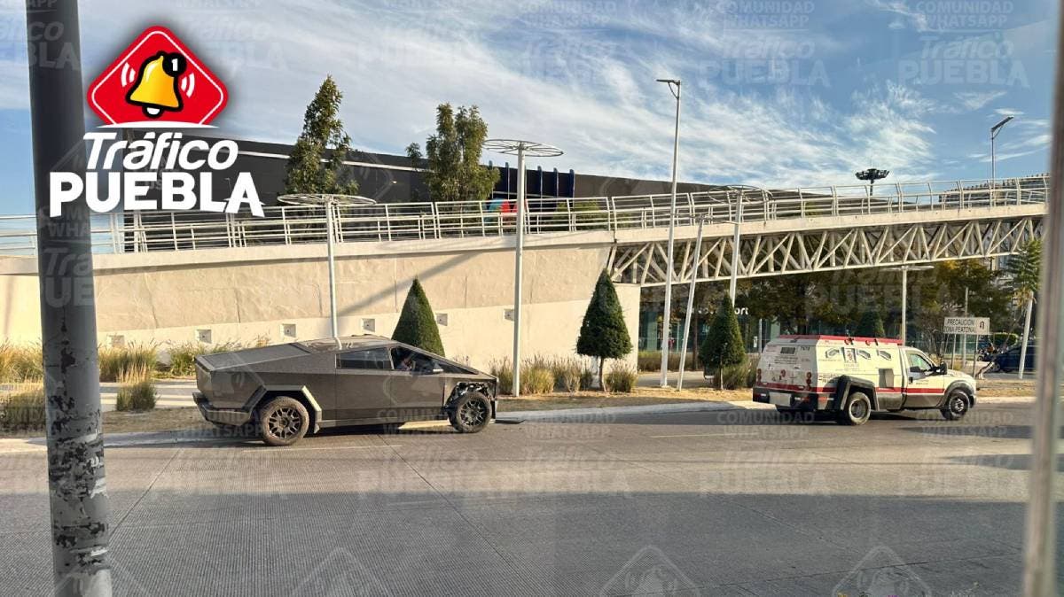 Accidente en Osa Mayor: Cybertruck y camión de valores protagonizan choque millonario