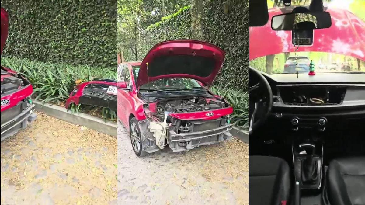 Desvalijan auto en plena 27 Poniente pese a seguridad privada; exhiben impunidad en zona del Bulevar Atlixco