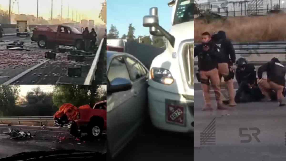 Mañana crítica en la autopista México–Puebla: múltiples accidentes dejan personas lesionadas y caos vial