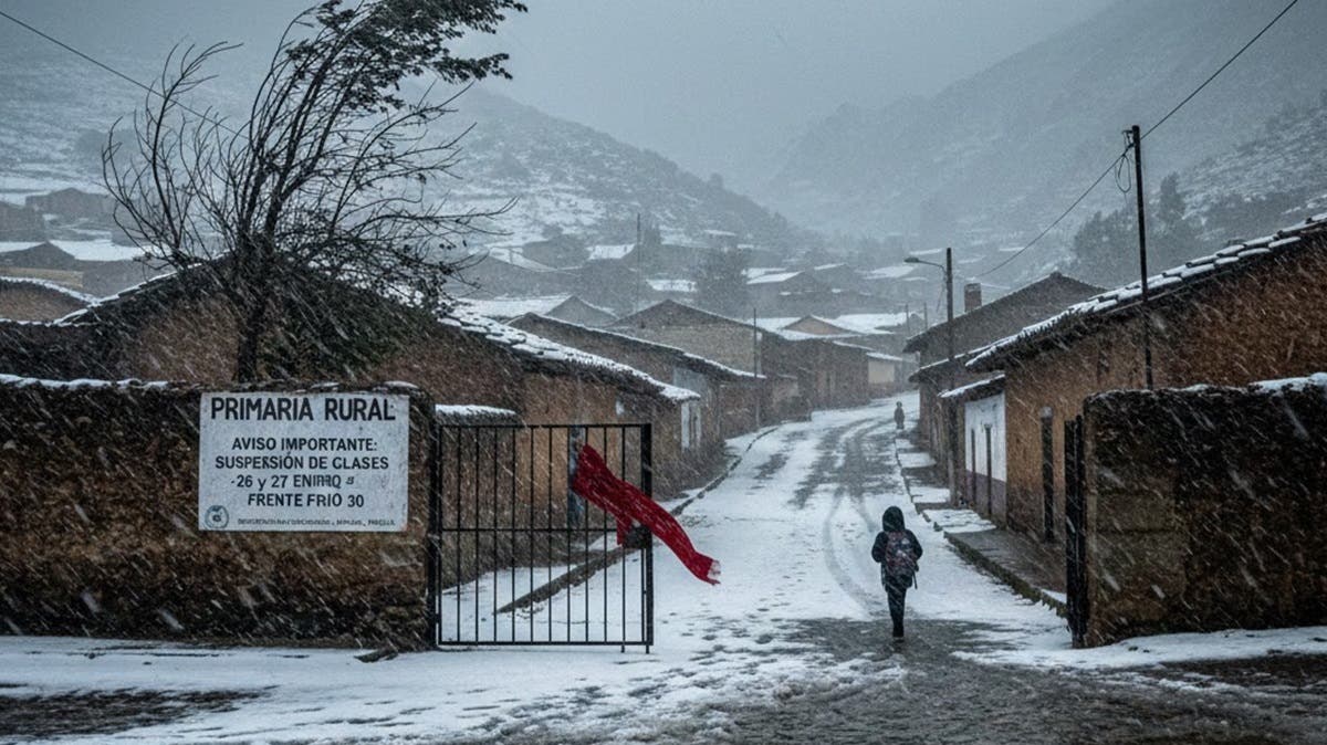 Frente frío 30 obliga a suspender clases en 64 municipios de Puebla