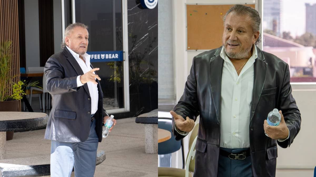 Enrique Agüera reaparece en Puebla y genera polémica por su aspecto