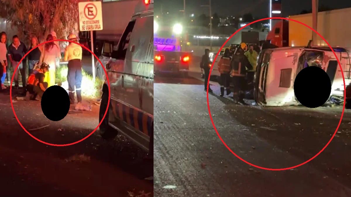 Tragedia en la México–Puebla: tráiler embiste camioneta familiar en La María; mueren dos personas, una menor