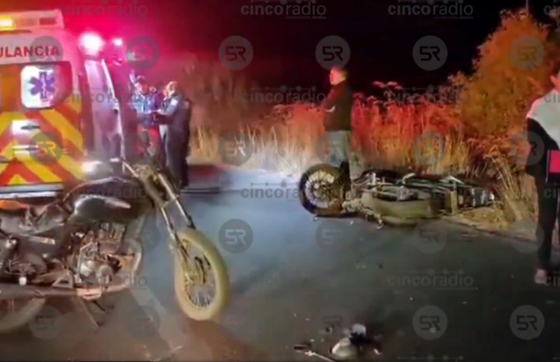 Motociclista ebrio y a exceso de velocidad embiste a otro en Puebla; víctima está grave