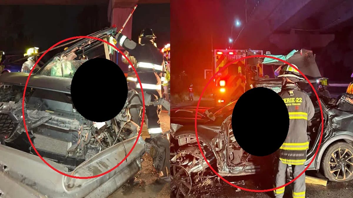 Tragedia en la México-Puebla: conductor muere partido a la mitad tras incrustarse en barrera metálica