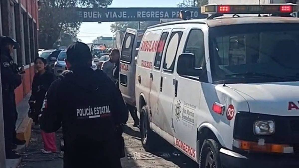 Asalto armado sacude tianguis de Texmelucan y deja a una mujer herida frente a su hija