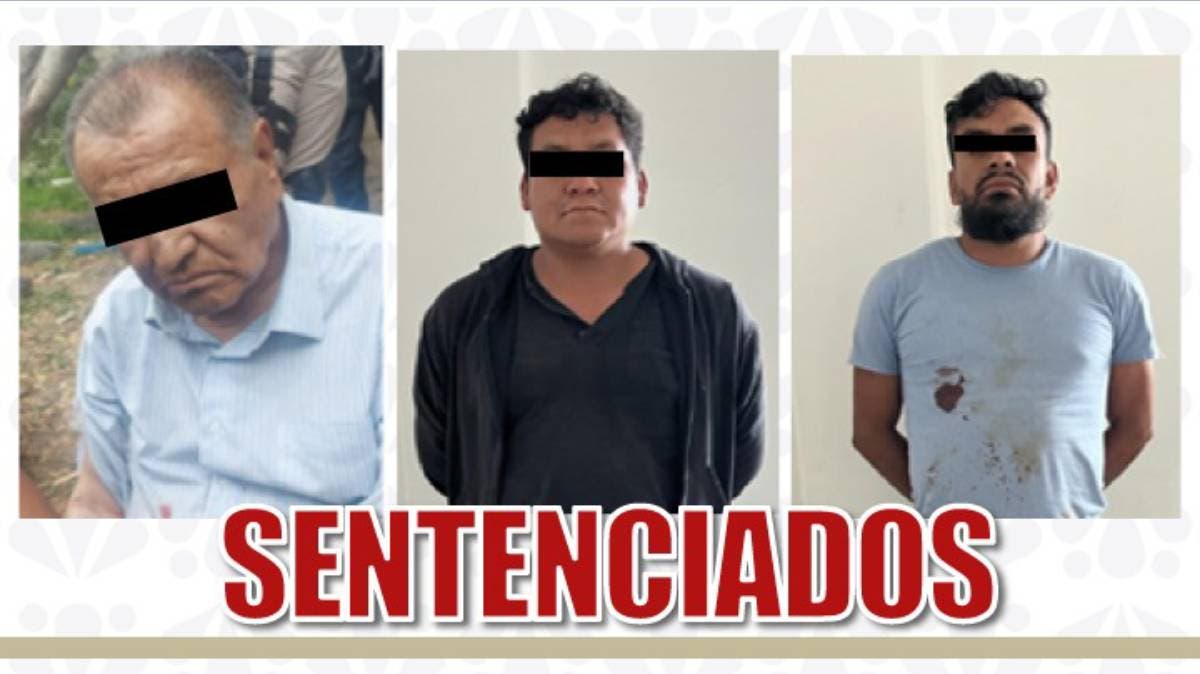 Sentencian a 3 hombres por secuestro en Amozoc: 50 años de cárcel