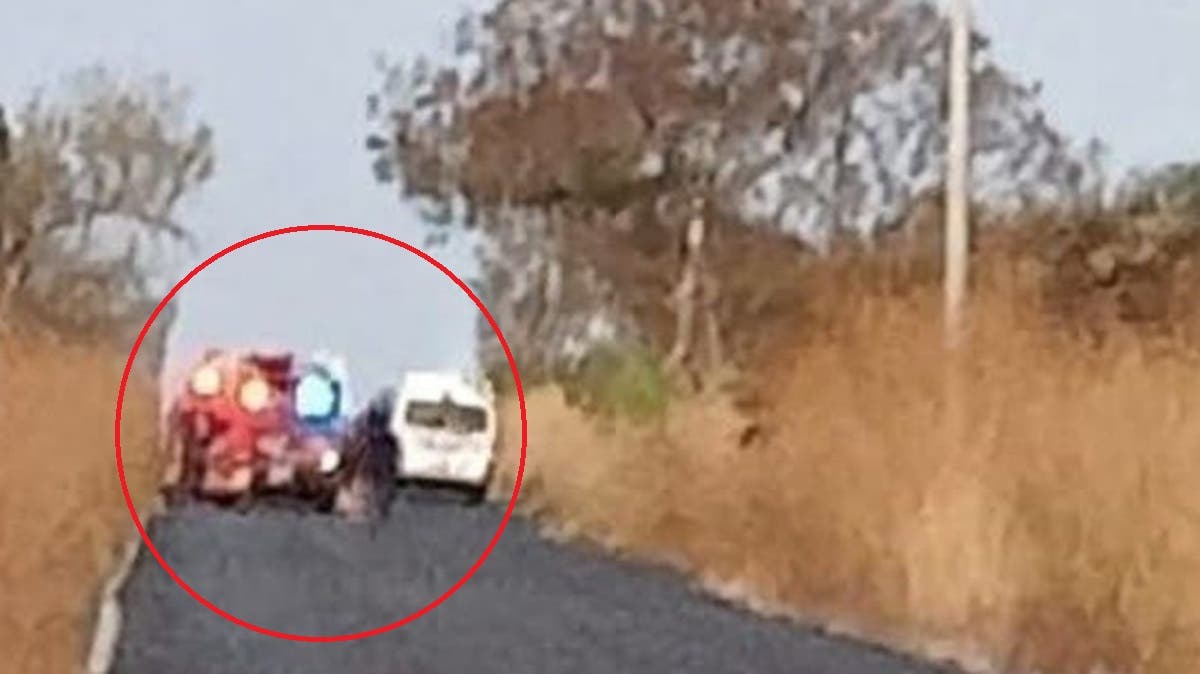 Ejecutan a motociclista en carretera de Puebla