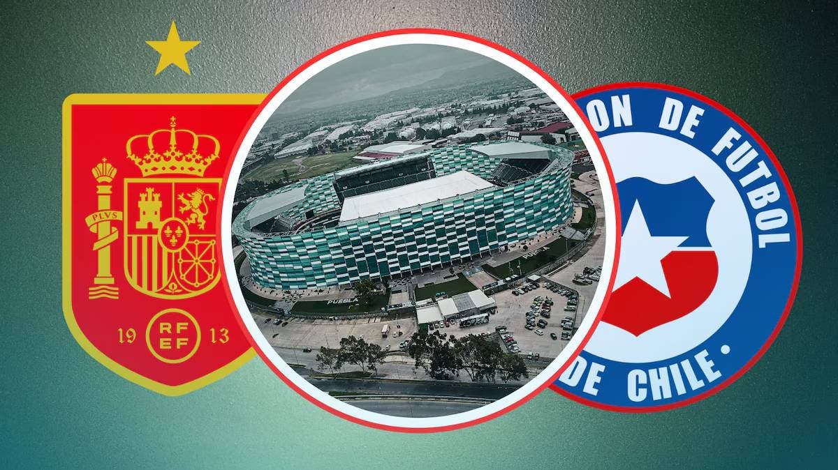 Selección Española jugará en Puebla ante Chile previo al Mundial 2026 con una cancha bajo la lupa