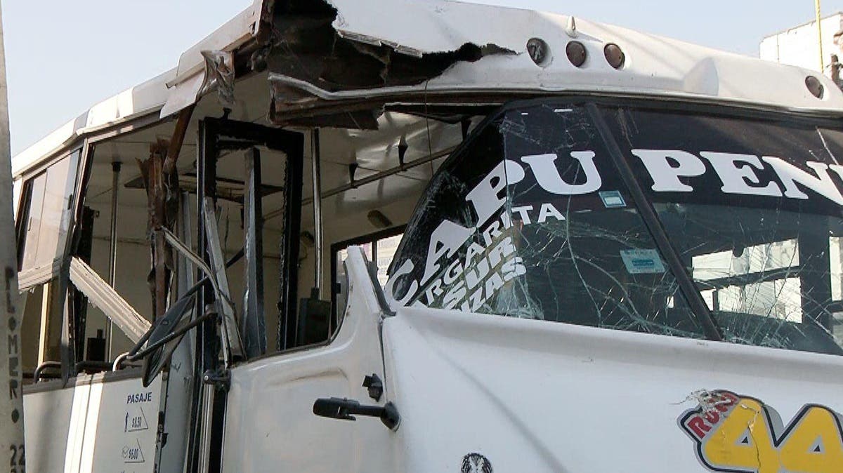 Violencia en el transporte público: pasajero apuñala a chofer de la Ruta 44 y provoca choque en el Centro Histórico de Puebla