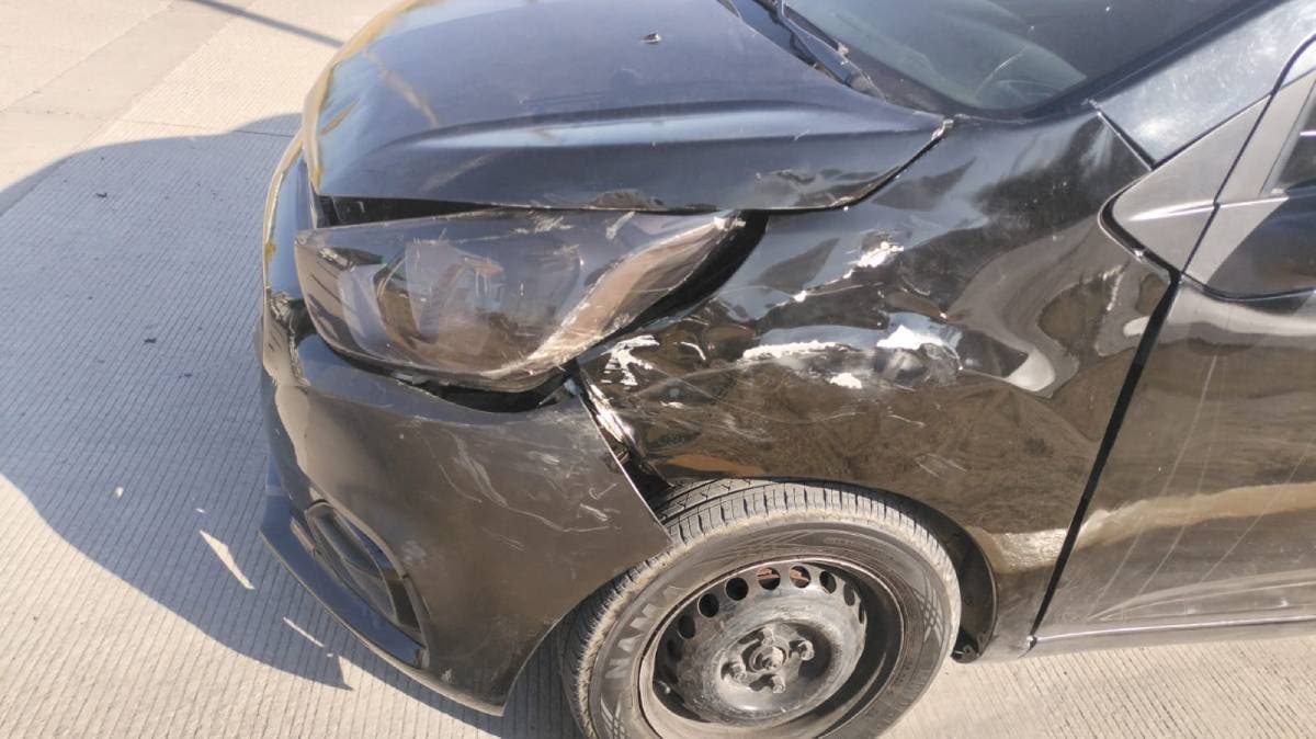 Alertan por presuntos “montachoques” en el Periférico de Puebla; automovilistas reportan vehículo sospechoso