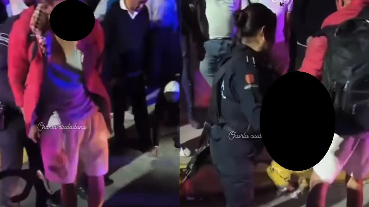 Poblanos hacen justicia por mano propia: capturan y golpean a presunto asaltante