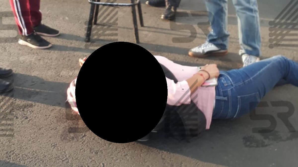 Camioneta sin placas atropella a ciclista en la Recta a Cholula y huye