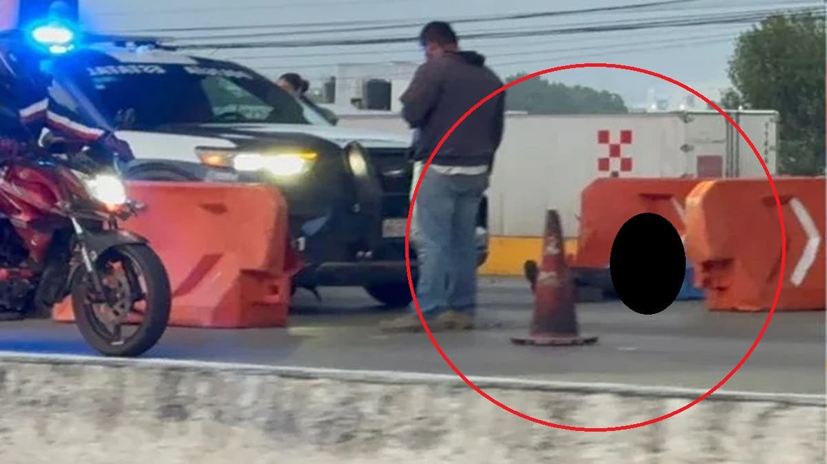 Fatal maniobra: motociclista de 23 años muere tras intentar rebasar una camioneta en la México–Puebla