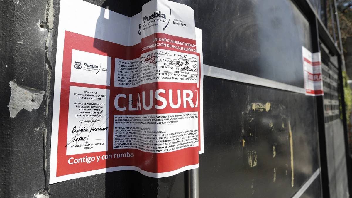 Puebla clausura cinco centros nocturnos tras operativos; refuerzan vigilancia luego de hechos en Angelópolis