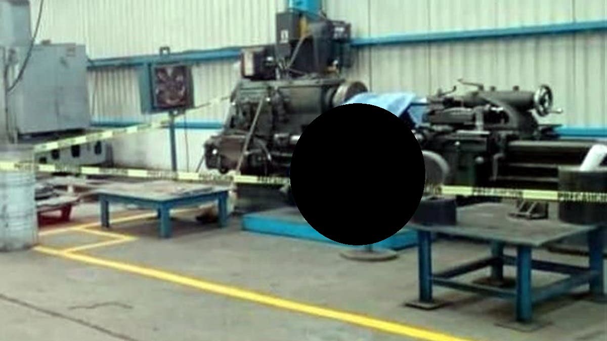 Accidente laboral en Puebla: trabajador muere prensado por maquinaria en planta