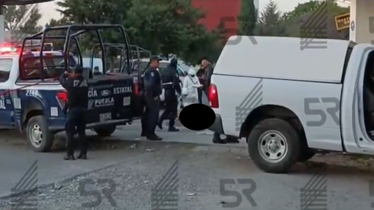 Tragedia en Puebla; Asesinan a balazos a un hombre afuera de Farmacias Guadalajara en la 11 Sur