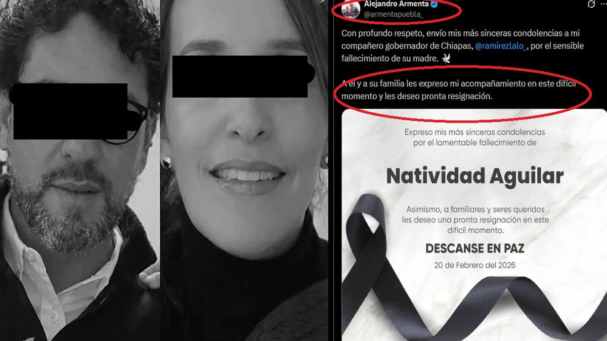 Condolencias que encienden reclamos: Armenta guarda silencio ante la violencia en Puebla y estallan críticas de poblanos en redes