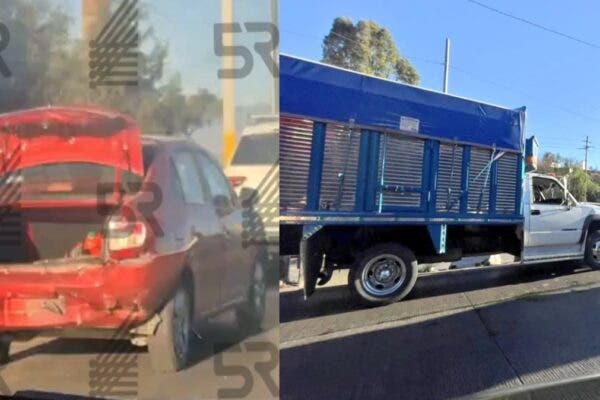 #ÚLTIMAHORA | Caos vial en Puebla: doble accidente colapsa el Periférico Ecológico este miércoles