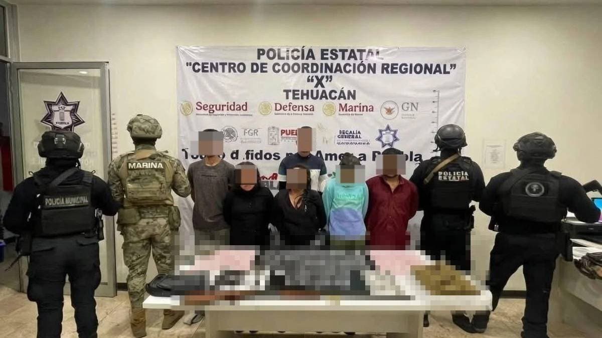 Golpe al narcomenudeo en Tehuacán: desmantelan punto de venta de droga dentro de un motel