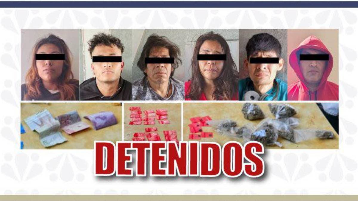 Cateo en Puebla destapa presunta red de narcomenudeo cerca de escuelas; seis personas detenidas