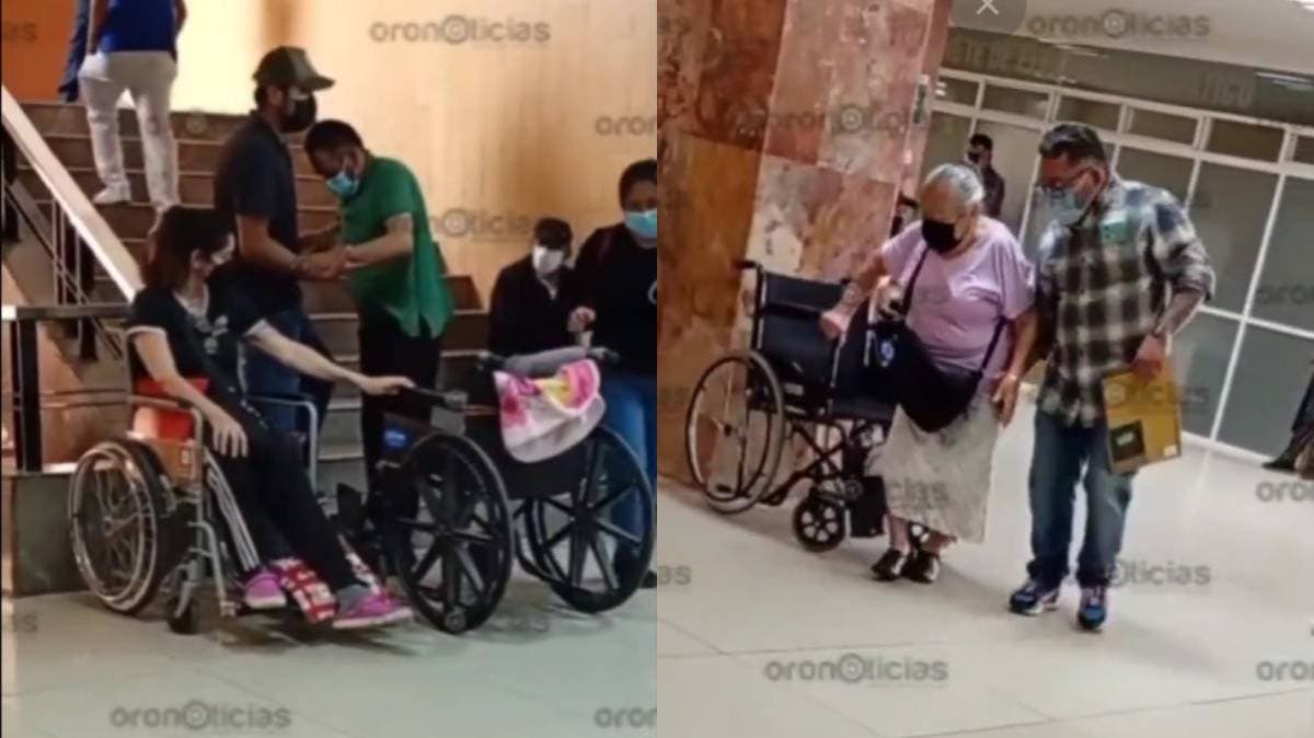 Pacientes del IMSS San José en Puebla denuncian elevadores fuera de servicio y dificultades para personas con movilidad limitada