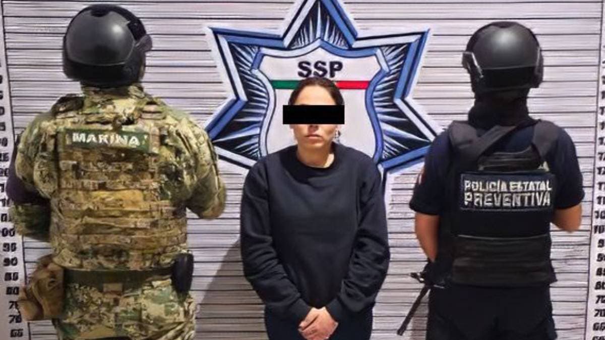 Capturan en Puebla a “La Blanca”, presunta operadora de La Familia Michoacana vinculada a extorsiones y bloqueos