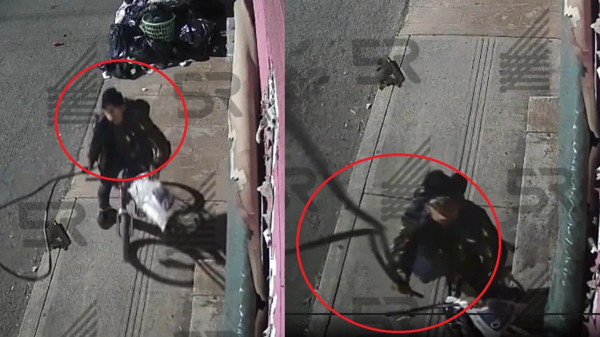 Captan a presunto ladrón de cámaras de seguridad en Puebla; vecinos difunden video para alertar