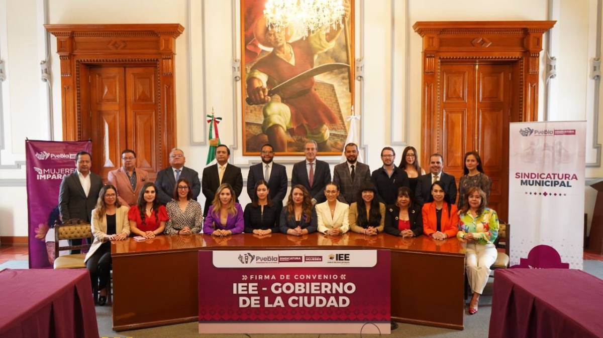 Puebla firma alianza clave para fortalecer democracia y derechos; buscan mayor participación ciudadana