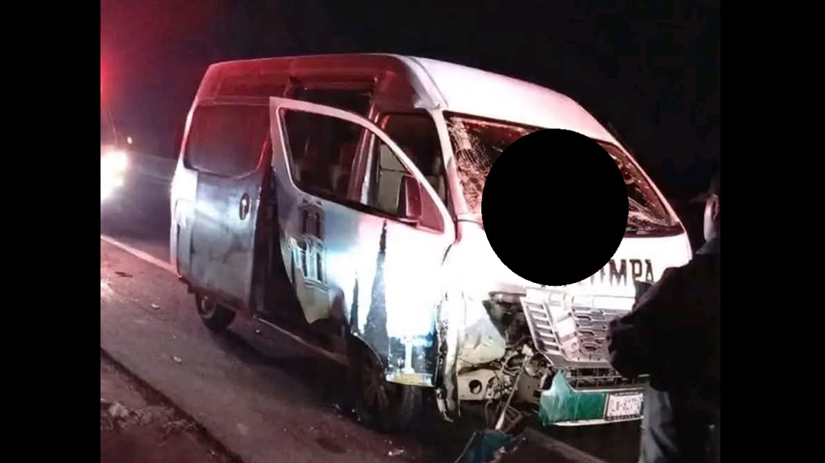Caballo irrumpe en carretera Cuacnopalan y provoca fuerte accidente: hay varios lesionados