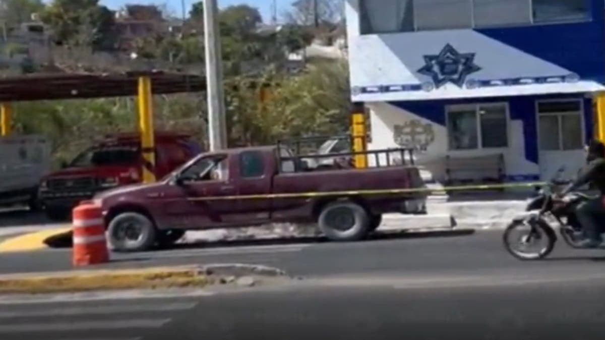Balean a conductor en carretera de Puebla; herido llegó por sus propios medios a estación de Bomberos