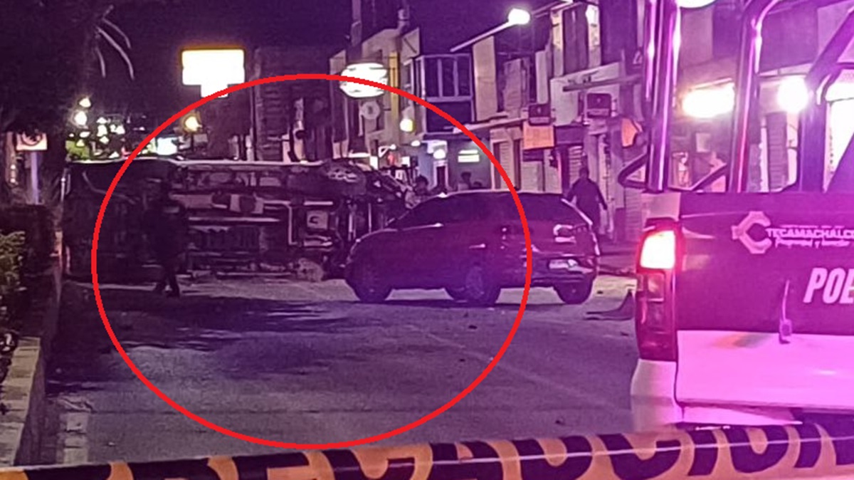 Noche de terror en Puebla: balacera deja una mujer sin vida y cuatro heridos tras persecución en Tecamachalco