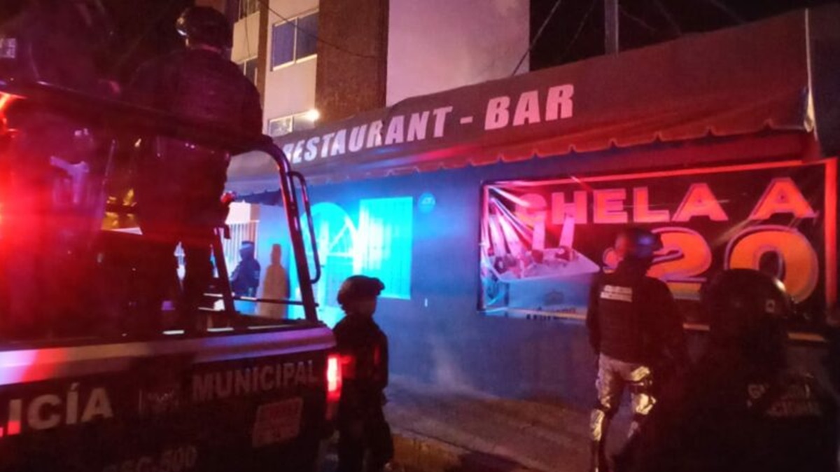 Ataque al Bar Cachaos en Puebla estaría ligado a extorsión y cobro de piso