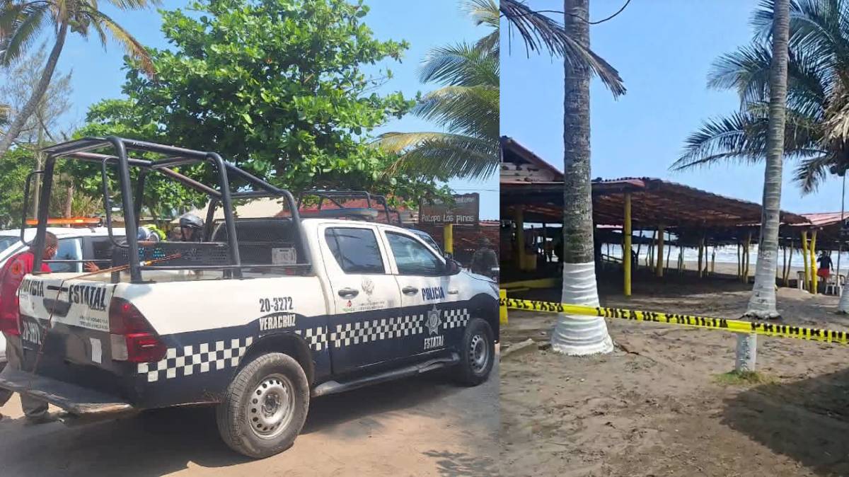 Playa bajo fuego: turistas poblanos quedan atrapados en ataque armado en Tecolutla, Veracruz