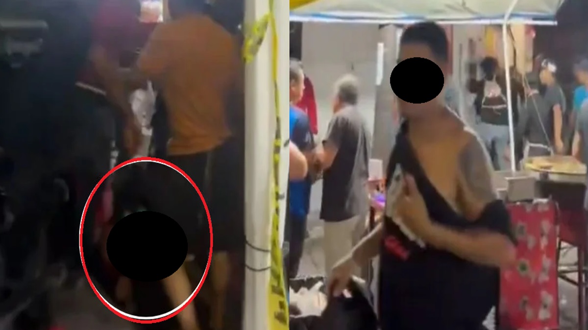 Golpiza afuera de la Arena Puebla: un joven queda grave tras riña entre comerciantes