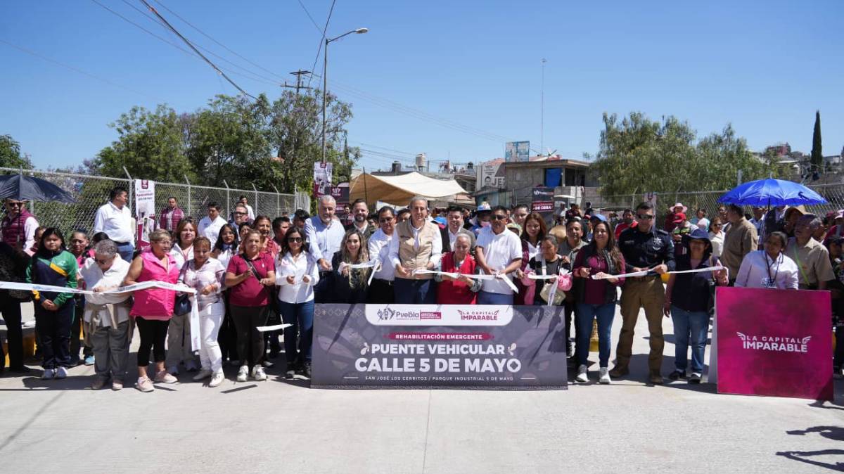 Puente y agua: Chedraui entrega obras clave en Xochimehuacan y promete mejorar la vida de más de 7 mil poblanos