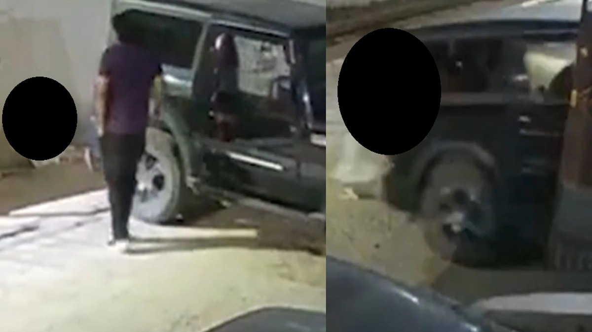 Impactante video: accidente doméstico deja sin vida a una abuelita tras falla humana con vehículo