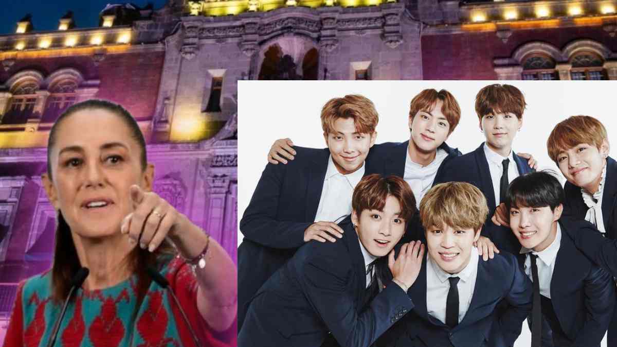 BTS visitará Palacio Nacional: Claudia Sheinbaum confirma reunión con la banda de K-Pop